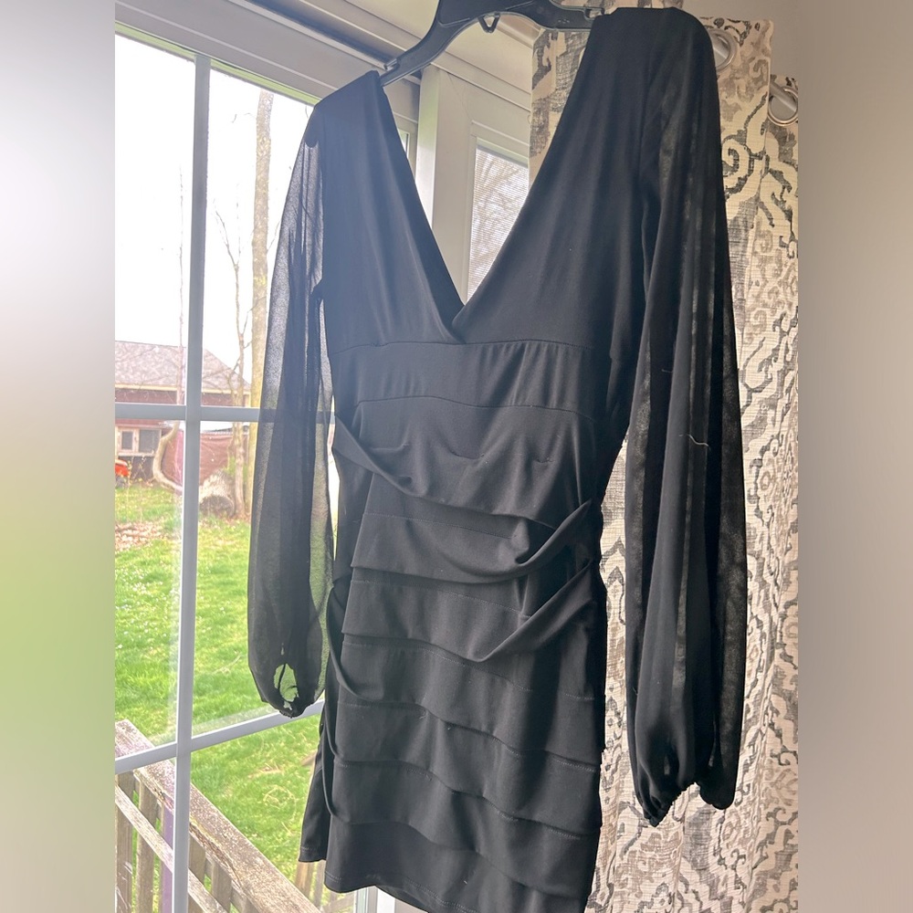 short dress. from Macys. Black. Size large